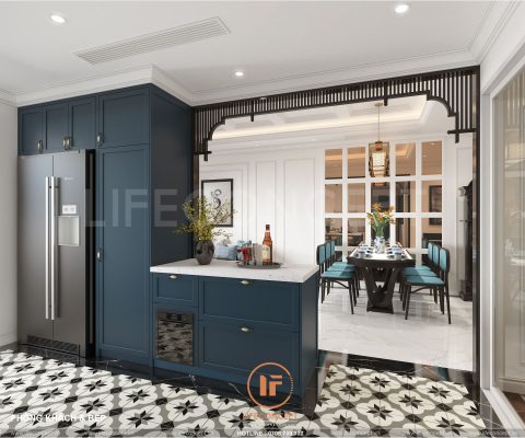 Yếu tố ảnh hưởng giá nội thất Penthouse phong cách Indochine Aqua City