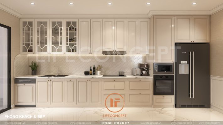 Nhà tân cổ điển đơn giản Novaworld Phan Thiết