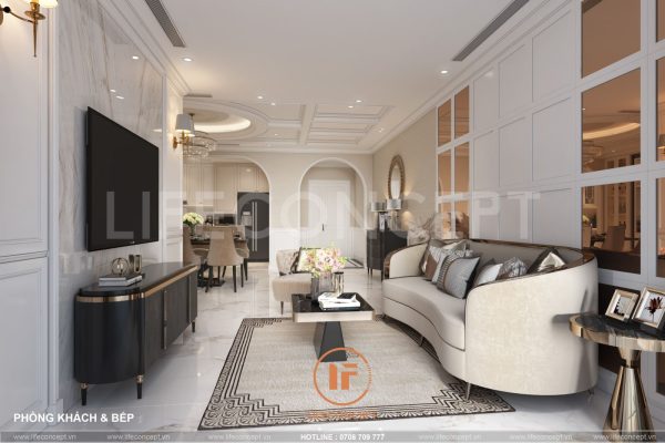 Nhà tân cổ điển đơn giản Novaworld Phan Thiết