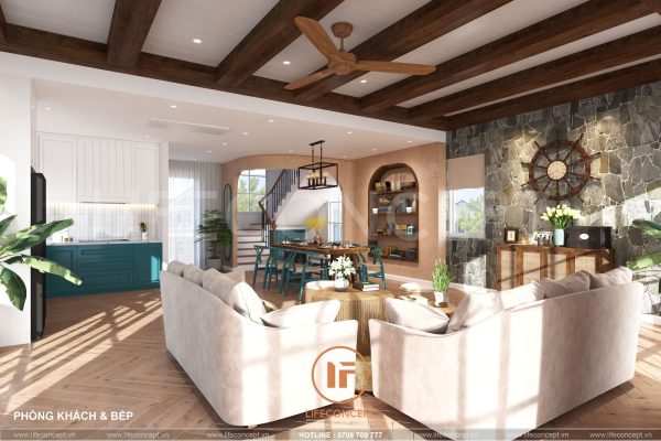 phong cách thiết kế nội thất Địa Trung Hải Novaworld Phan Thiết 