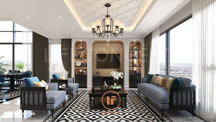 thi công nội thất nhà phố Novaworld Bình Thuận