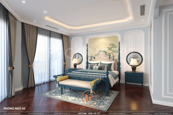 villa song lập phong cách đông dương Novaworld Phan Thiết 