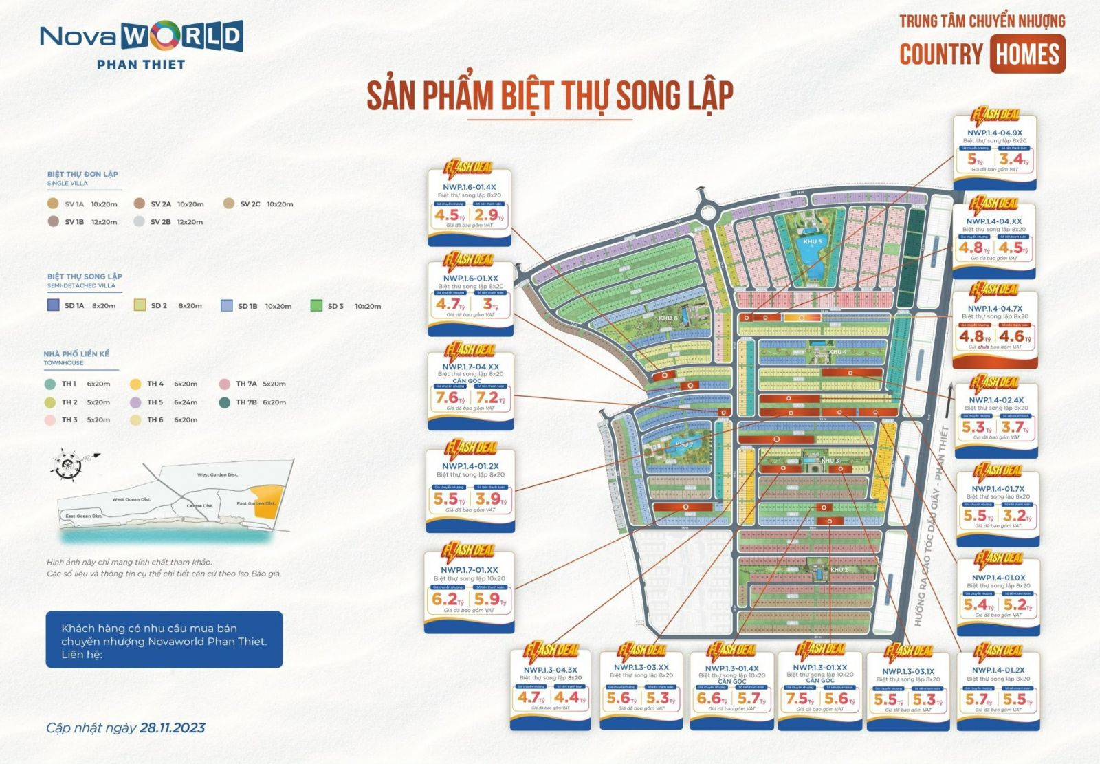 Novaworld Phan Thiết - chuyển nhượng giá tốt tháng 12/2023