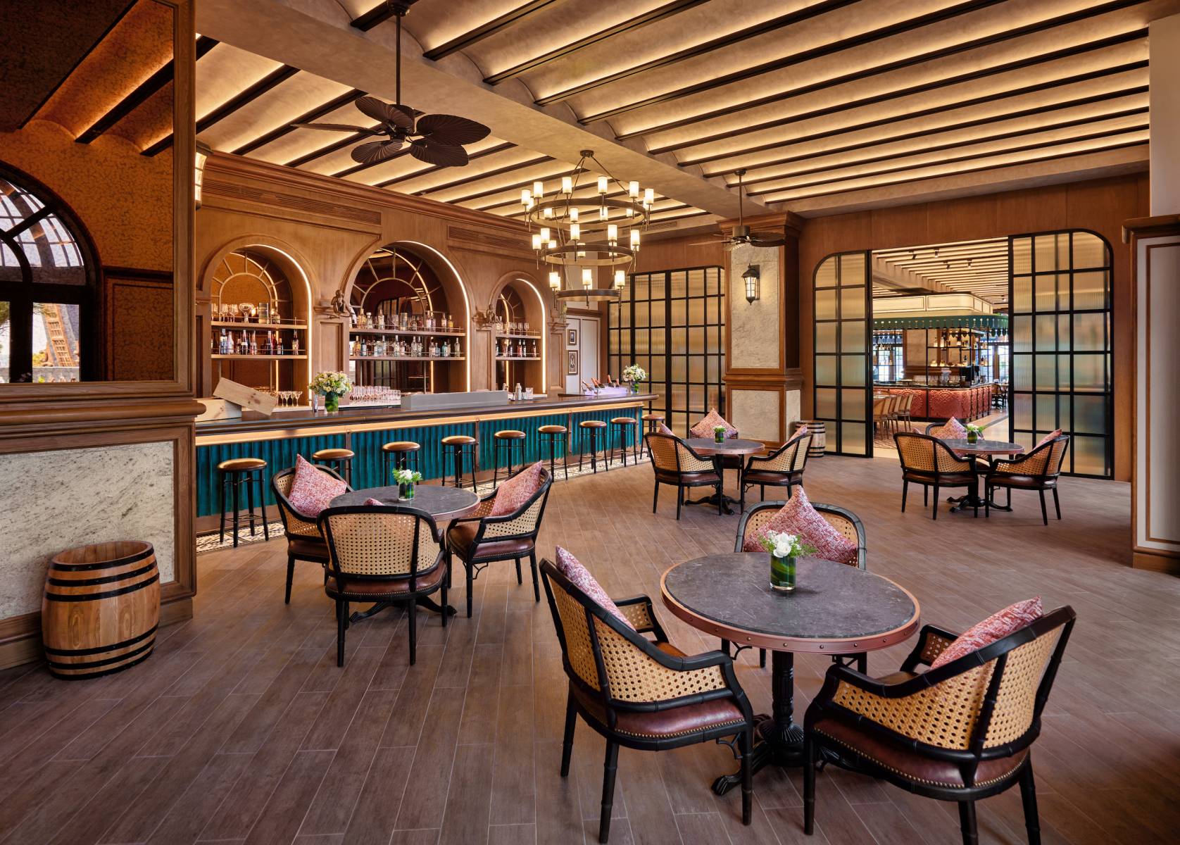 nhà hàng phong cách hiện đại